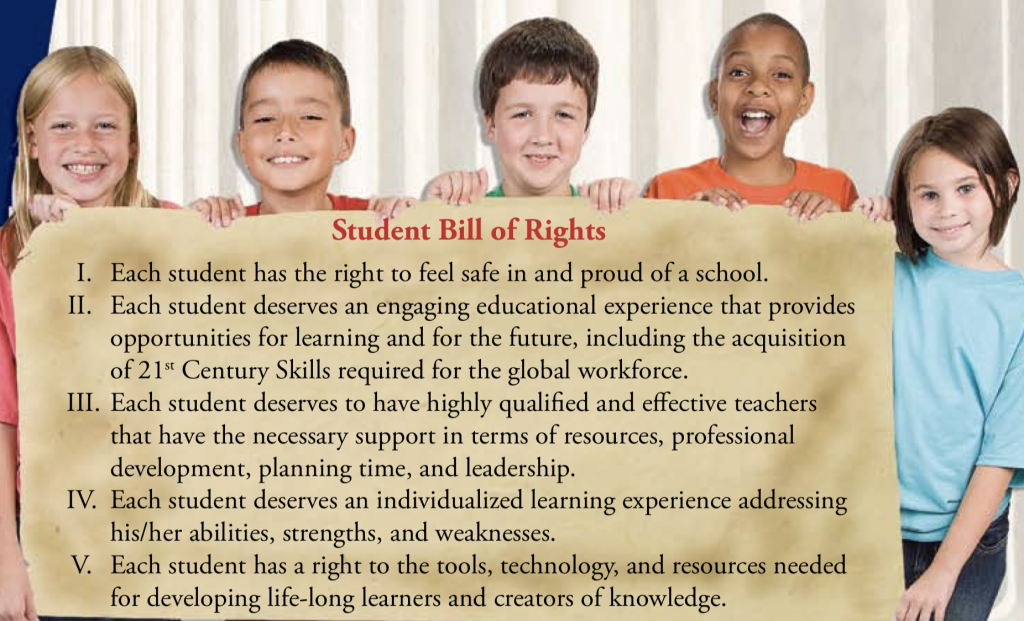 STudent Bill of Rights Class of 2020